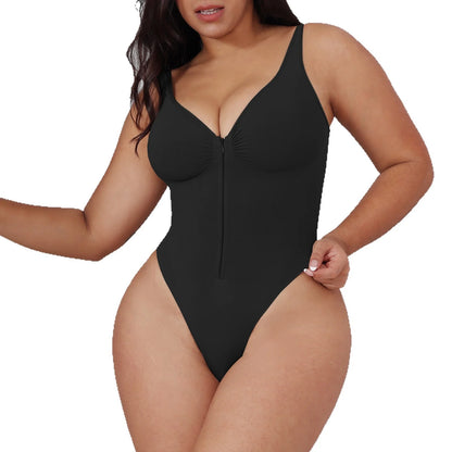 Women'S Slimming Underwear Bodysuit Corset Body Shaper Waist Shaper Shapewear Woman Post-Surgical Slimming Zip Jumpsuit
